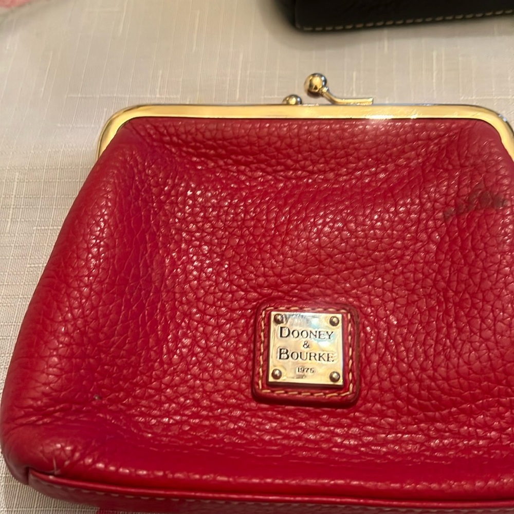 Dooney and Bourke Wallet in red